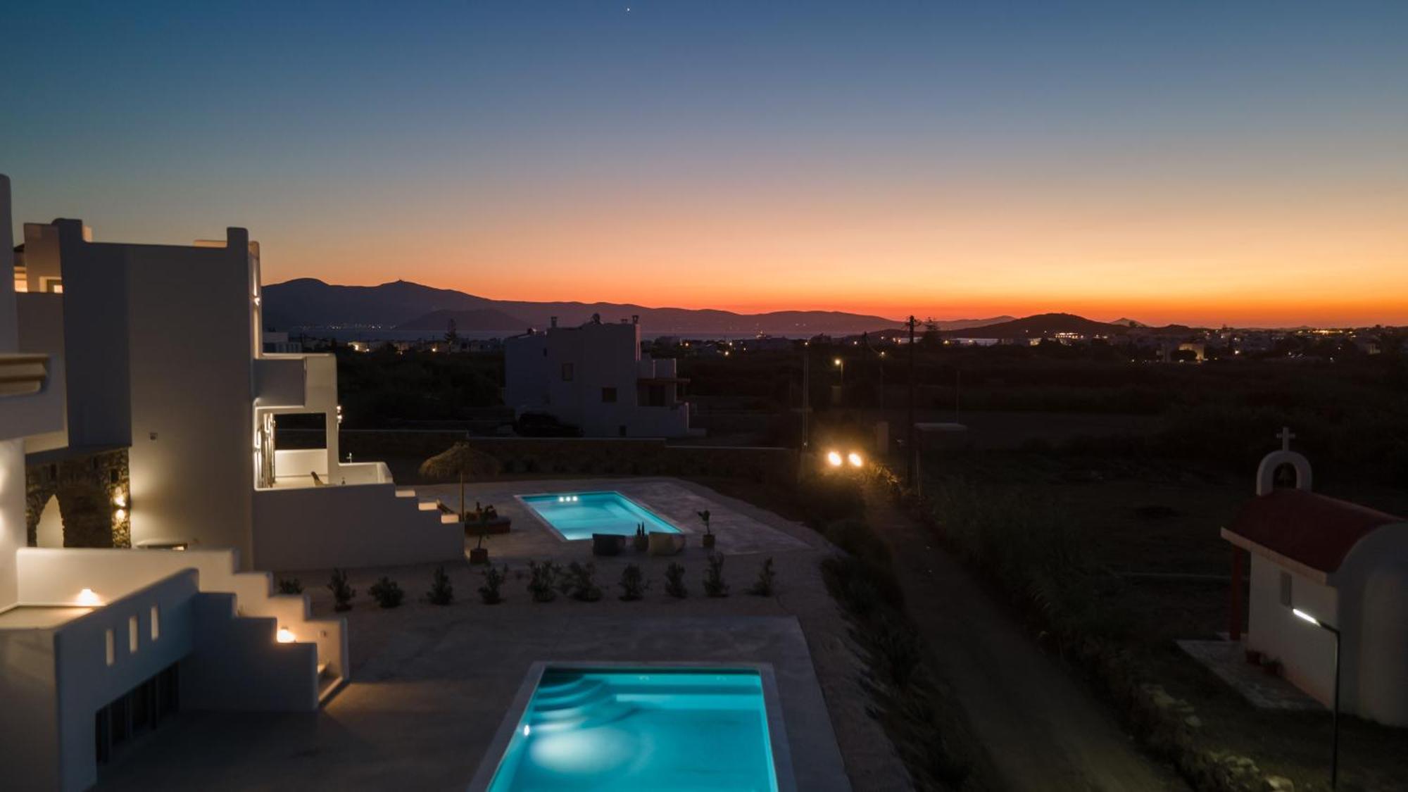 Nymphee Luxury Villas Agia Anna  Buitenkant foto