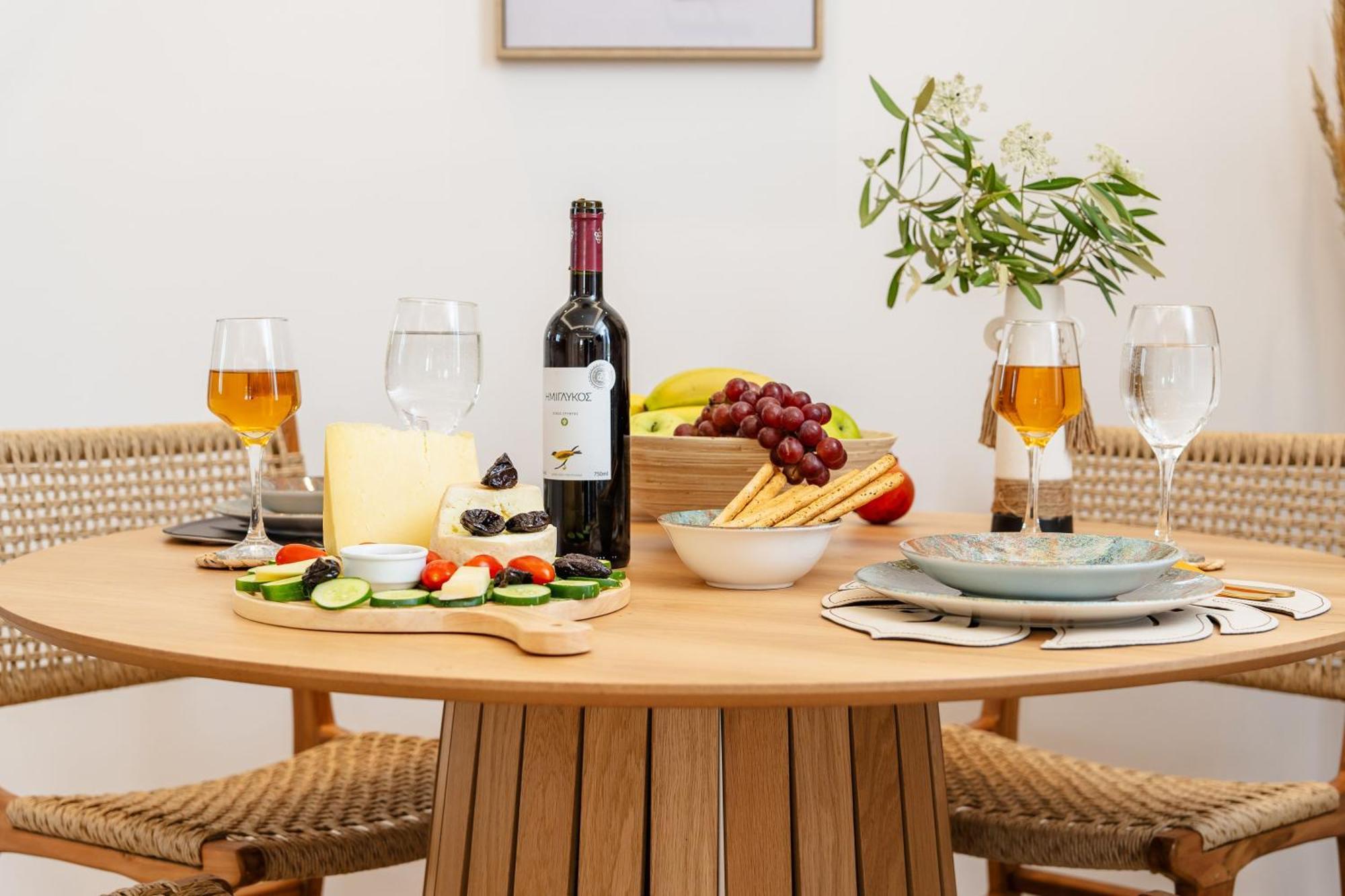 Nymphee Luxury Villas Agia Anna  Buitenkant foto